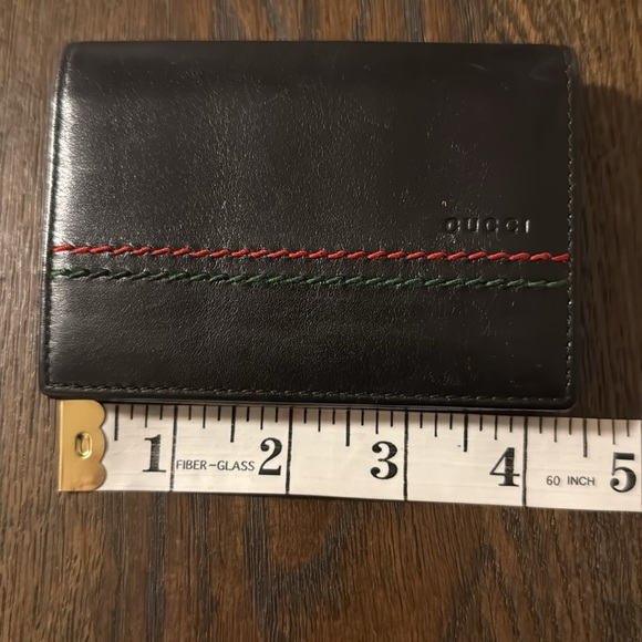 Authentic Gucci bifold wallet or card case (2010 approx) - Picture 9 of 11